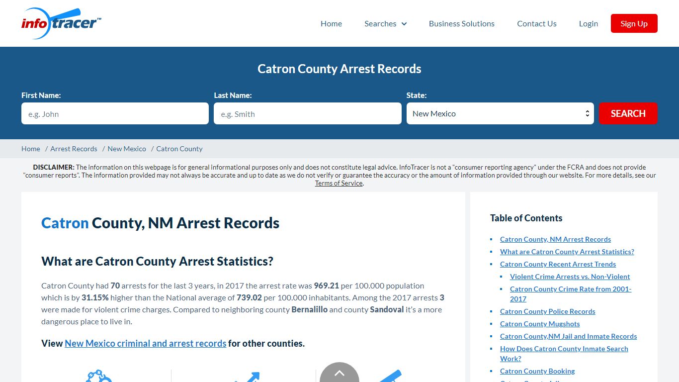 Catron County, NM Arrests, Mugshots & Jail Records - InfoTracer